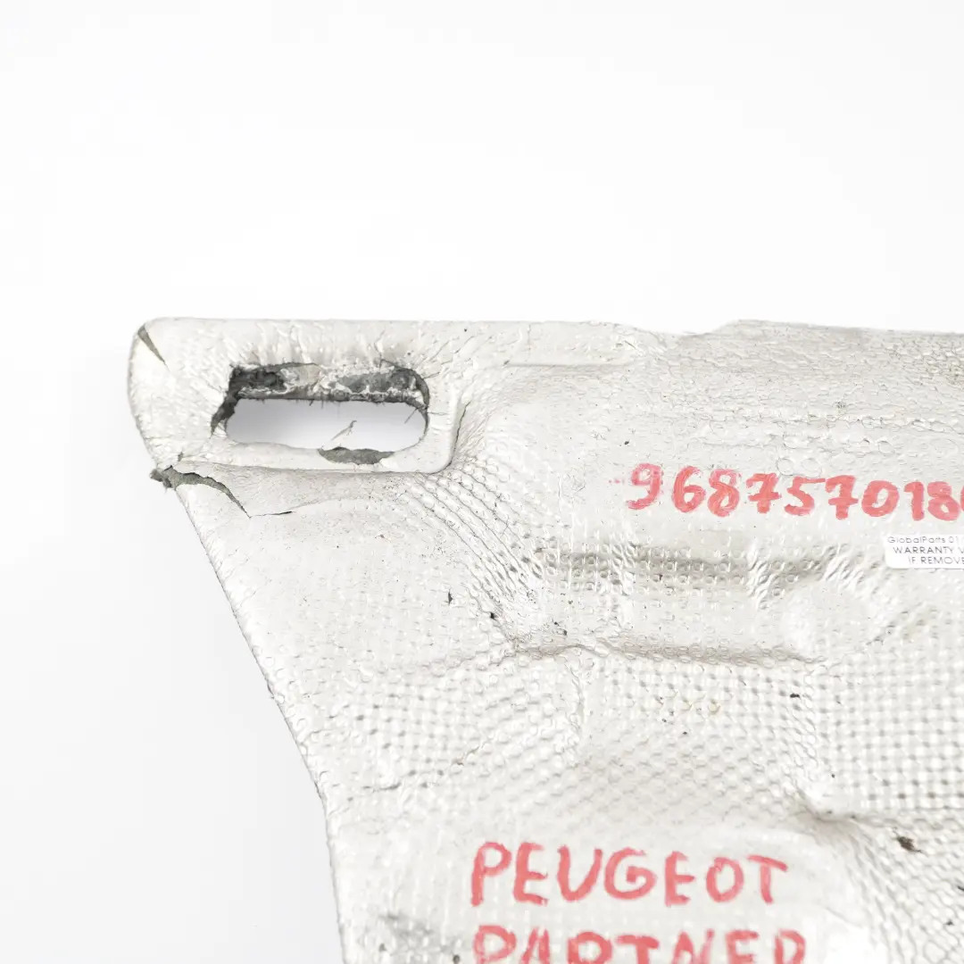 Peugeot Partner 1.6 HDI Diesel Plaque de protection thermique moteur - SKU 9687570180 - Numéro de pièce 9687570180