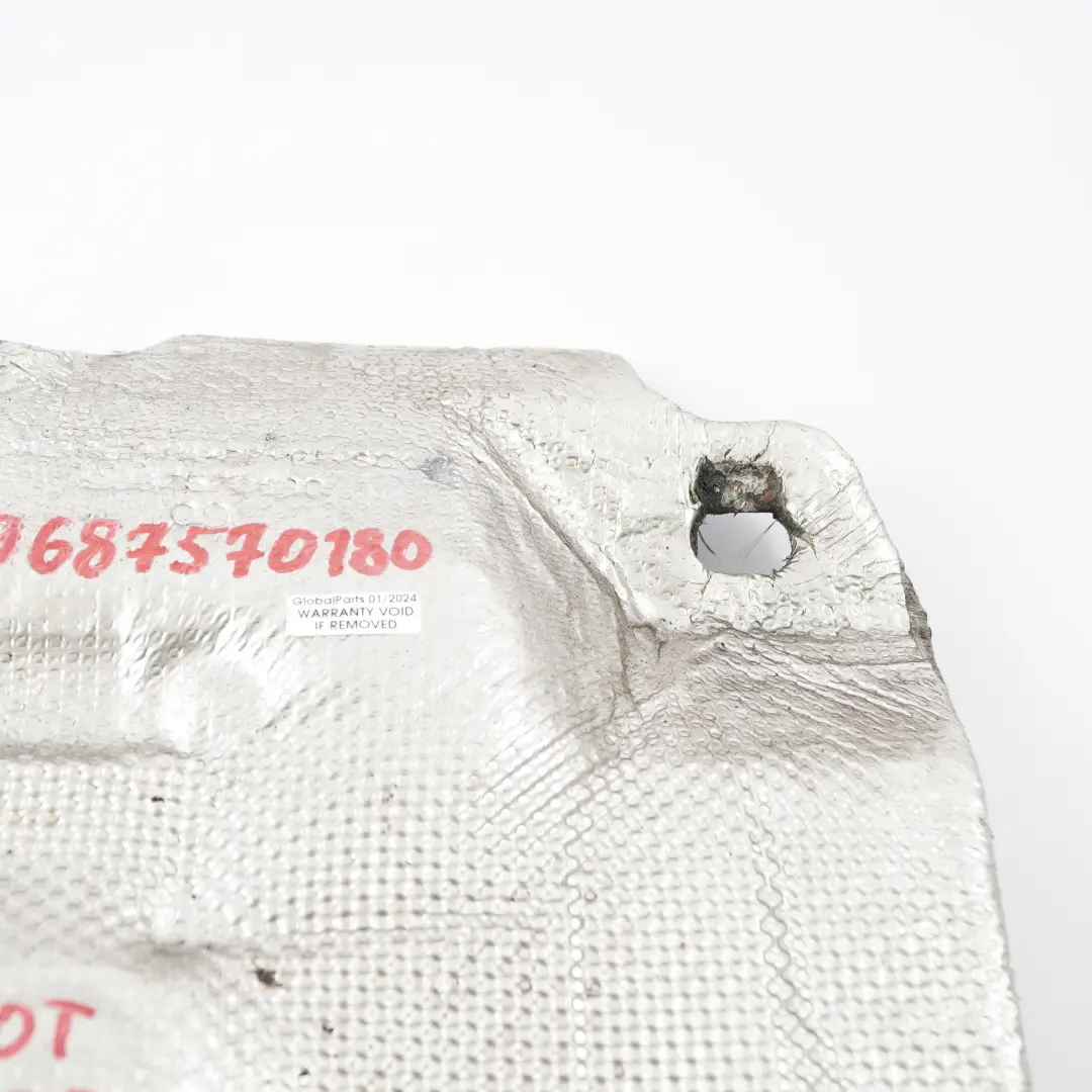 Cubierta de la placa de protección térmica motor para Peugeot Partner 1.6 HDI Diesel con número de pieza 9687570180 Peugeot Partner 1.6 HDI Diesel Cubierta de la placa de protección térmica motor - SKU 9687570180 - Número de pieza 9687570180