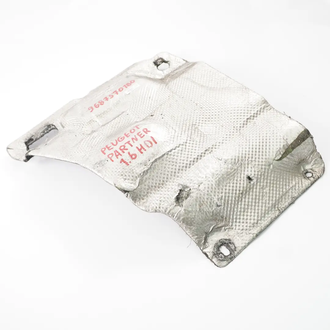 Peugeot Partner 1.6 HDI Diesel Motore Scudo termico Piastra copertura - SKU 9687570180 - Numero di parte 9687570180
