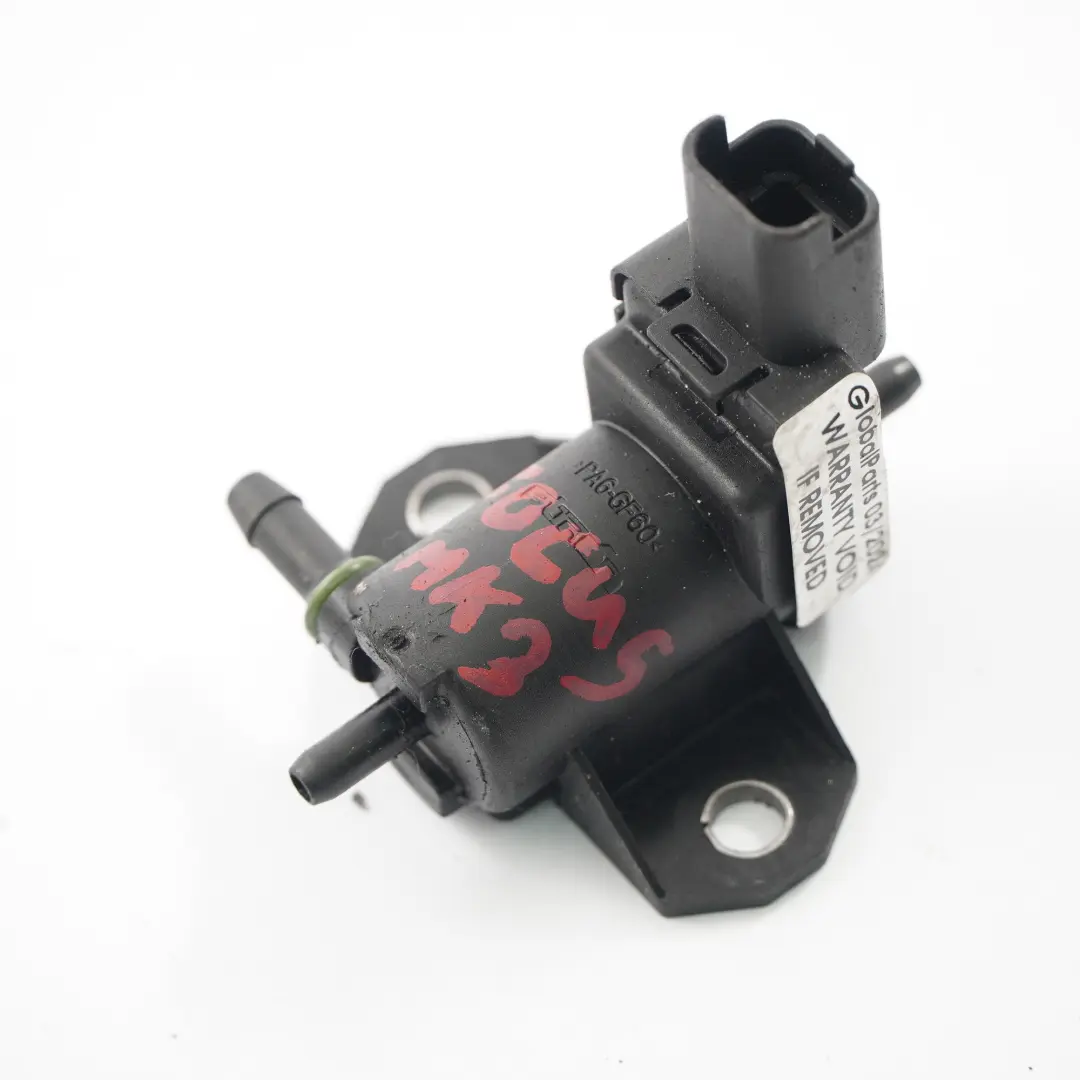 Solenoid Ford Focus MK3 Diesel 1.6 TDCi Turbocharger Vacuum Valve to with Part number 9688124580 Solenoid Ford Focus MK3 Diesel 1.6 TDCi Turbocharger Vacuum Valve - SKU 9688124580 - Part number 9688124580