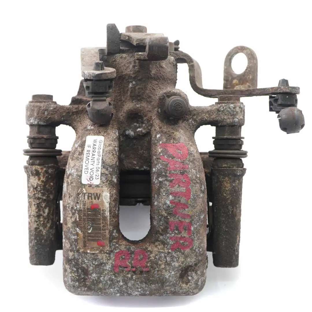 Bremssattel hinten rechts Radbremse Einheit für Peugeot Partner mit Teilenummer 9688243180 Peugeot Partner Bremssattel hinten rechts Radbremse Einheit - SKU 9688243180 - Teilenummer 9688243180