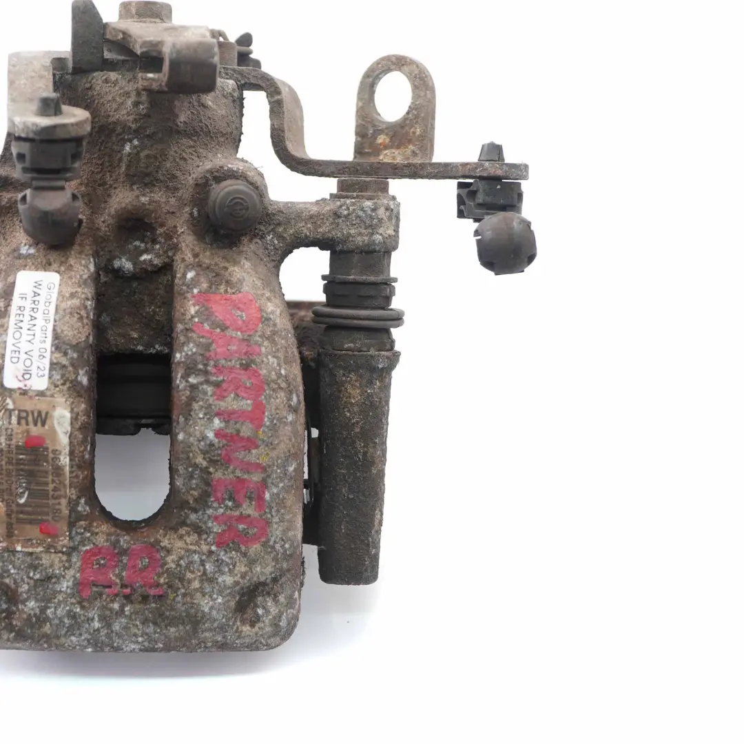 Bremssattel hinten rechts Radbremse Einheit für Peugeot Partner mit Teilenummer 9688243180 Peugeot Partner Bremssattel hinten rechts Radbremse Einheit - SKU 9688243180 - Teilenummer 9688243180