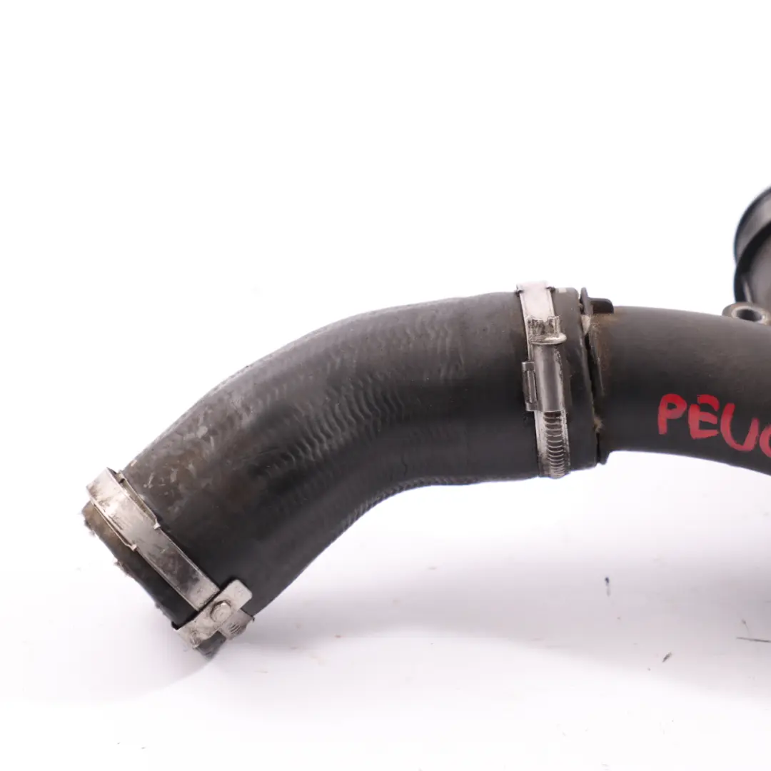 Citroen Berlingo Peugeot 3008 1.6HDI Intercooler Hose Air Intake Pipe to with Part number 9688500380 Citroen Berlingo Peugeot 3008 1.6HDI Intercooler Hose Air Intake Pipe - SKU 9688500380 - Part number 9688500380