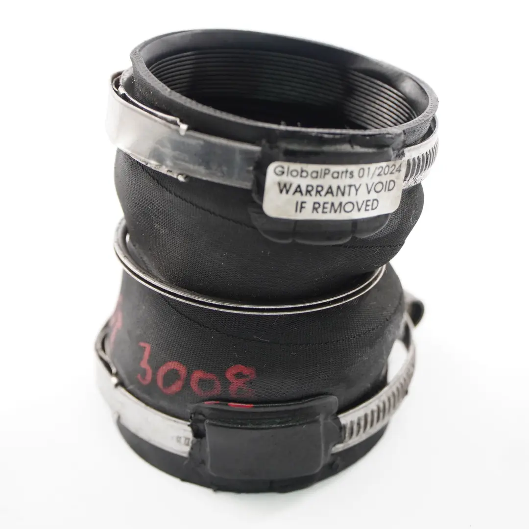 Drosselklappe Schlauchverbinder Ladeluftkühler für Peugeot 3008 1.6 HDi mit Teilenummer 9689085480 Peugeot 3008 1.6 HDi Drosselklappe Schlauchverbinder Ladeluftkühler - SKU 9689085480 - Teilenummer 9689085480