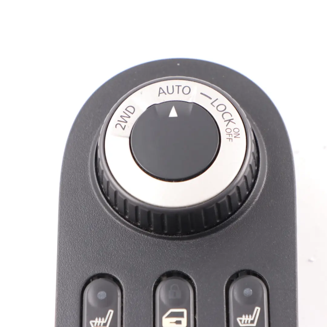 Switch Panel Heated Seats Auto Lock Multifunction to Nissan Qashqai J10 with Part number 96912JD61A Nissan Qashqai J10 Switch Panel Heated Seats Auto Lock Multifunction - SKU 96912JD61A - Part number 96912JD61A
