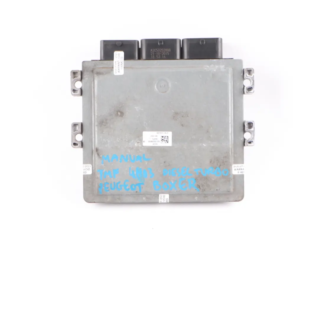 Citroen Relay 4H03 TMF 130HP Engine Control Module ECU to Peugeot Boxer with Part number 9691854880 Peugeot Boxer Citroen Relay 4H03 TMF 130HP Engine Control Module ECU - SKU 9691854880 - Part number 9691854880