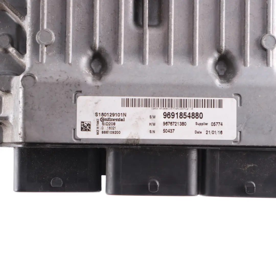 Peugeot Boxer Citroen Relay 4H03 TMF 130HP Modulo di controllo motore - SKU 9691854880 - Numero di parte 9691854880