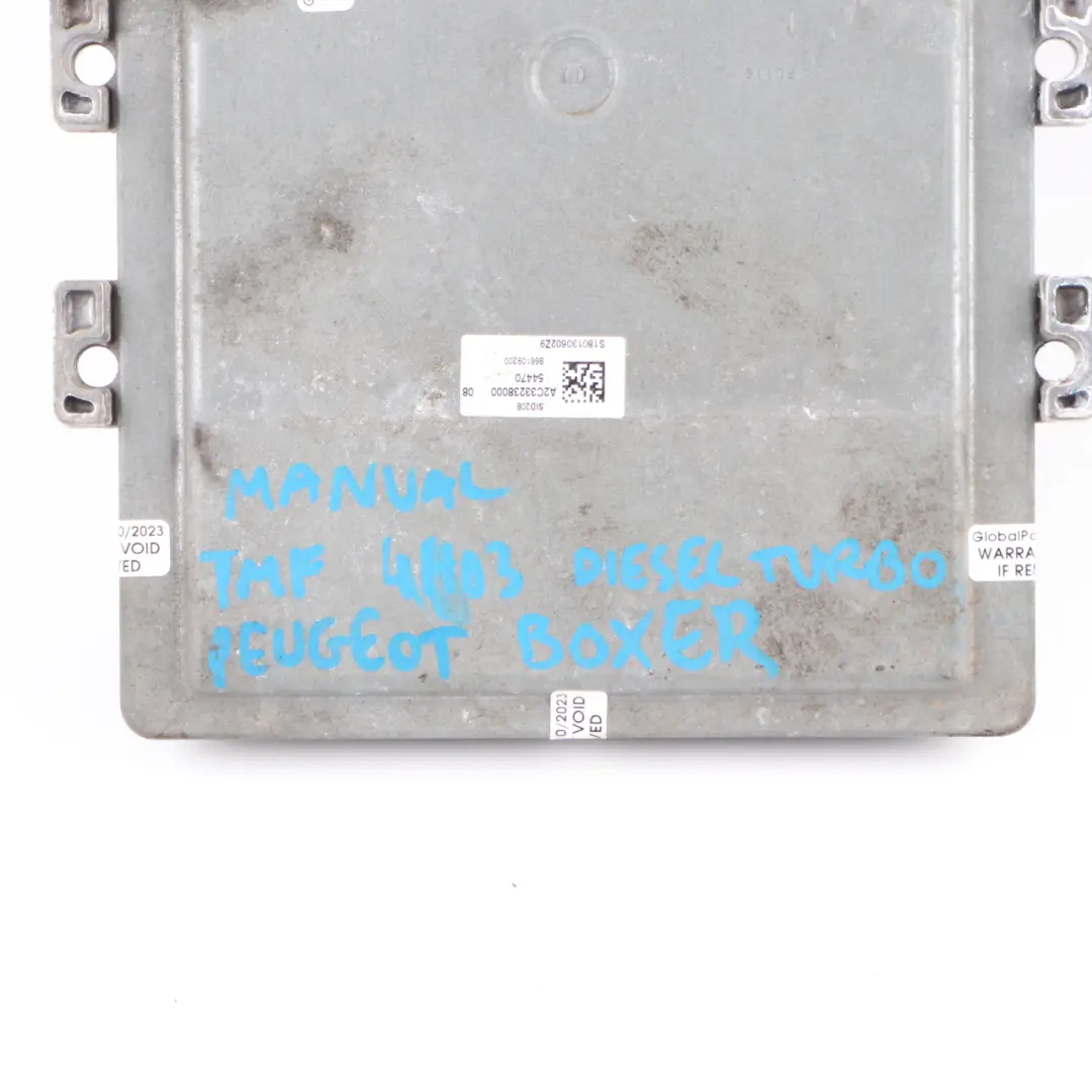 Peugeot Boxer Citroën Relay 4H03 TMF 130HP Module Contrôle Moteur ECU - SKU 9691854880 - Numéro de pièce 9691854880