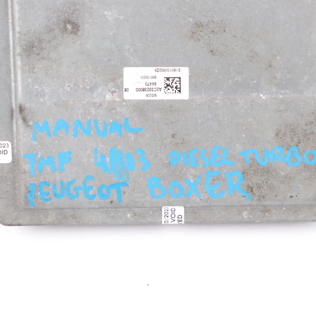 Peugeot Boxer Citroen Relé 4H03 TMF 130HP Módulo De Control Del Motor - SKU 9691854880 - Número de pieza 9691854880