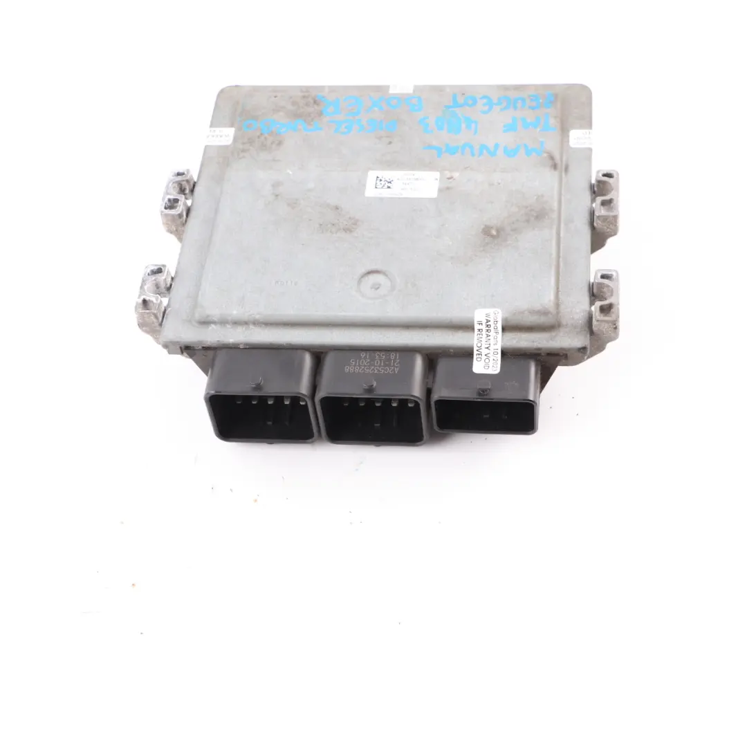 Peugeot Boxer Citroen Relay 4H03 TMF 130HP Engine Control Module ECU - SKU 9691854880 - Part number 9691854880