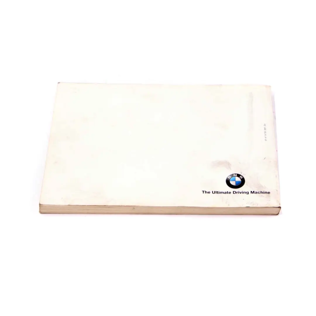 BMW 5 E39 Service Booklet Owner's Handbook Pouch Case Wallet Set - SKU 9791301 - Part number 9791301