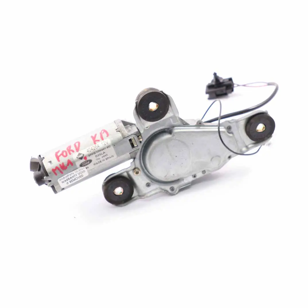 MK1 Rear Wiper Motor Window Trunk Lid Tailgate Actuator to Ford Ka with Part number 97KG17K441AC Ford Ka MK1 Rear Wiper Motor Window Trunk Lid Tailgate Actuator - SKU 97KG17K441AC - Part number 97KG17K441AC