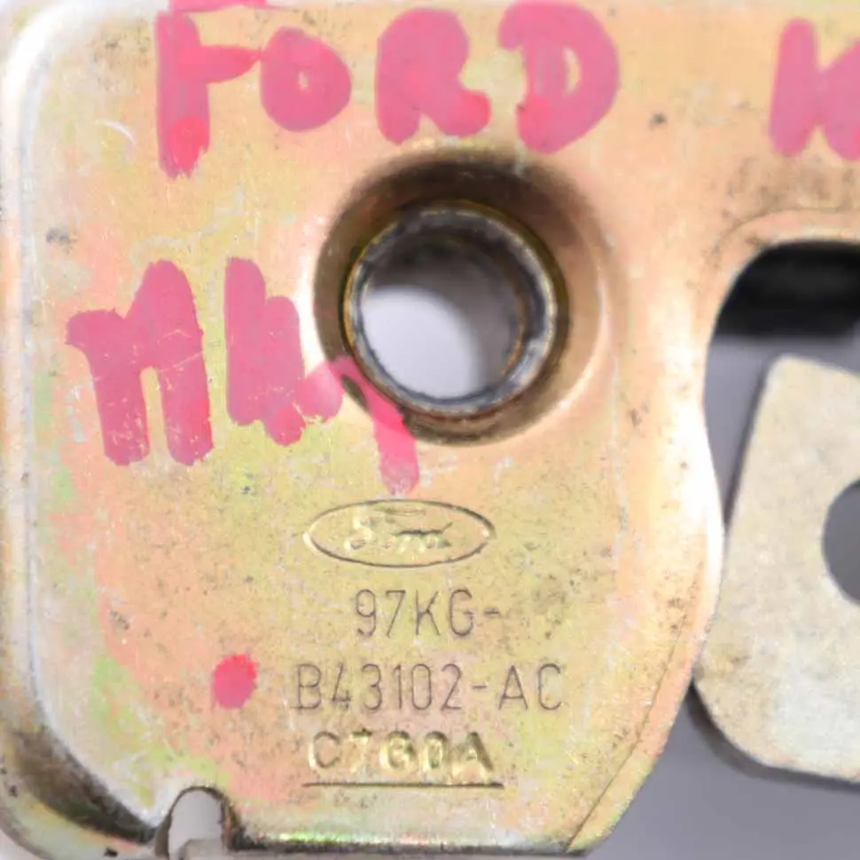 Ford Ka MK1 Tailgate Boot Trunk Lid Lock Latch Rear Mechanism - SKU 97KGB43102AC - Part number 97KGB43102AC