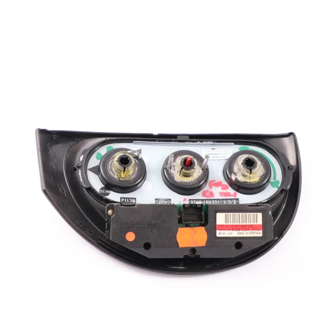 MK1 Heater Climate Control Panel A/C Air Conditioning Unit 97KB18K391 to Ford Ka with Part number 97KP19A522AG Ford Ka MK1 Heater Climate Control Panel A/C Air Conditioning Unit 97KB18K391 - SKU 97KP19A522AG - Part number 97KP19A522AG