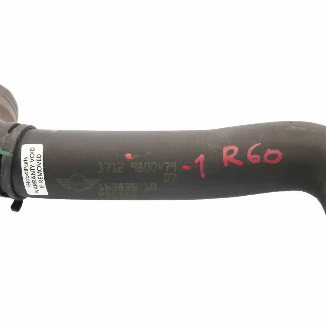 Coolant Water Hose Mini R60 R61 Radiator Water Pipe Line Petrol to with Part number 9800479 Coolant Water Hose Mini R60 R61 Radiator Water Pipe Line Petrol - SKU 9800479-2 - Part number 9800479
