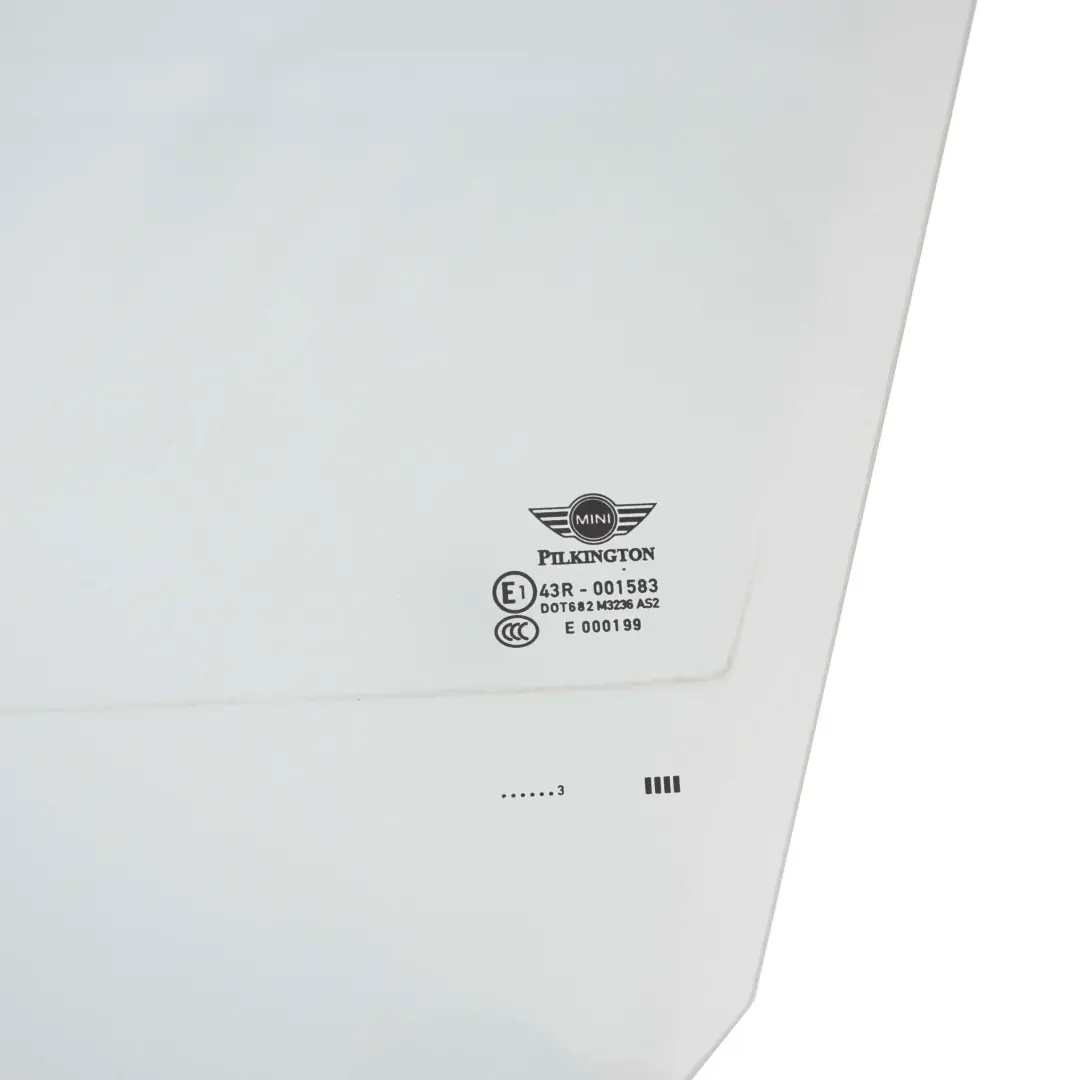 Mini R60 Countryman Delantero Izquierdo Cristal Puerta - SKU 9800567 - Número de pieza 9800567
