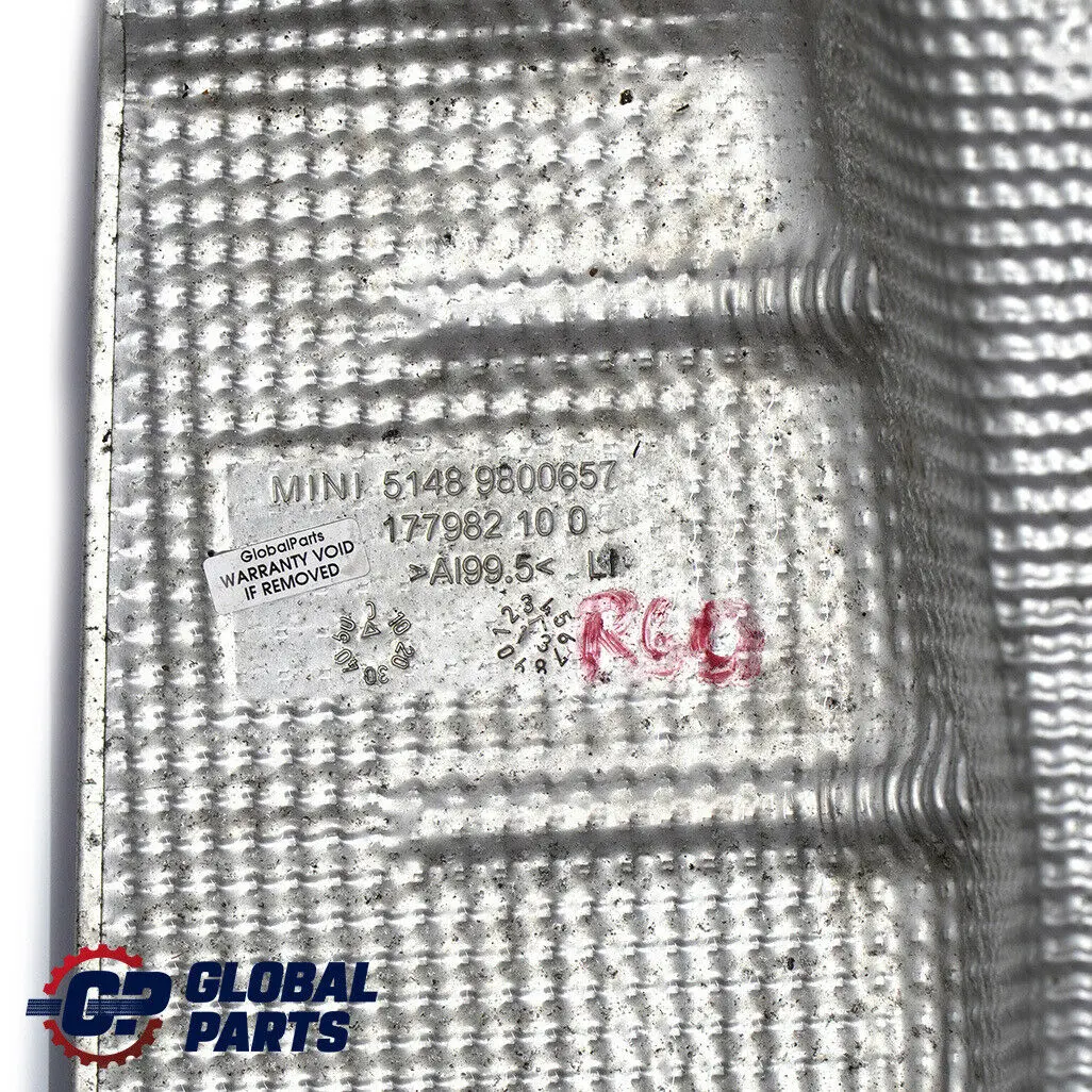 Mini R60 R61 Exhaust Fuel Tank Heat Shield Insulation - SKU 9800657 - Part number 9800657