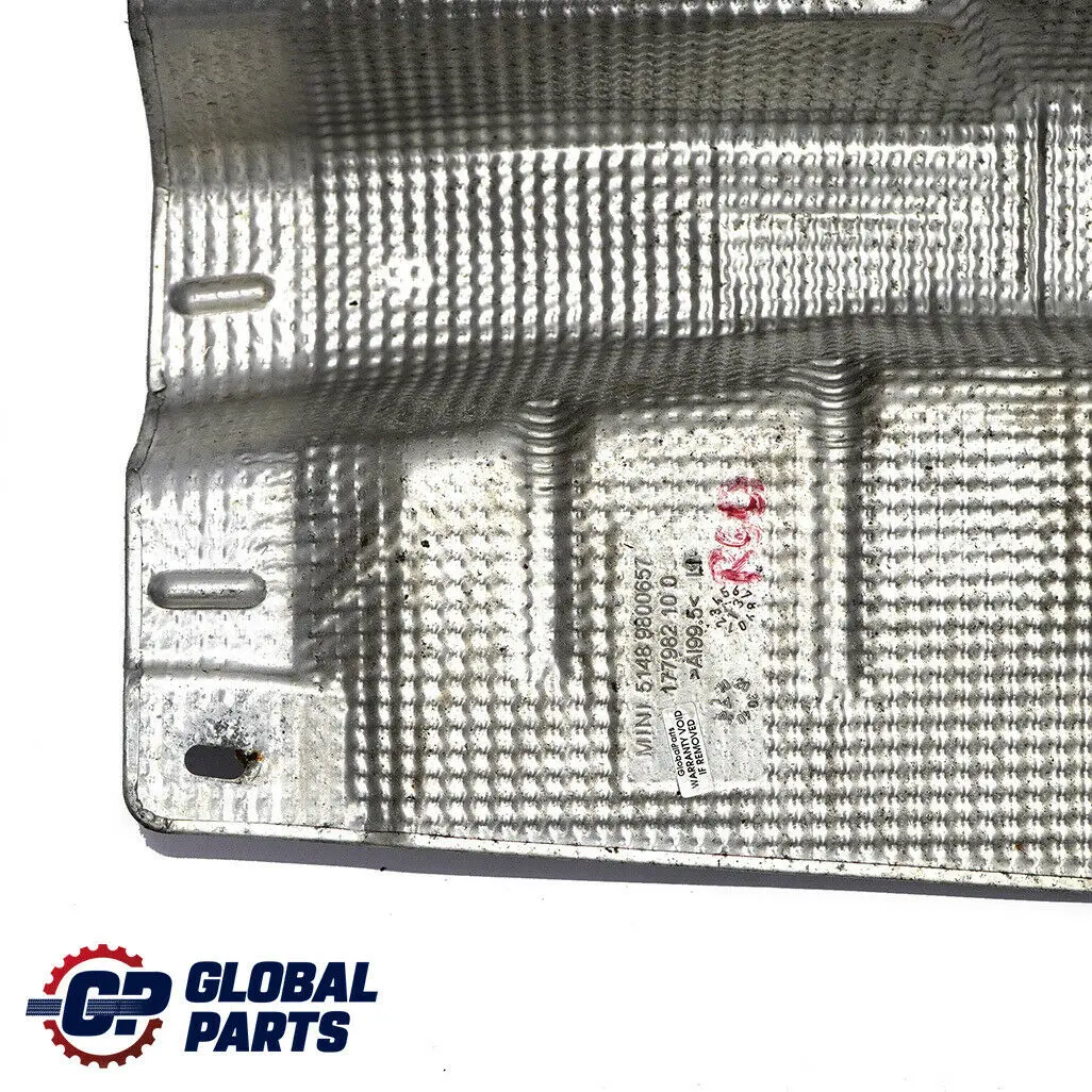 Mini R60 R61 Exhaust Fuel Tank Heat Shield Insulation - SKU 9800657 - Part number 9800657