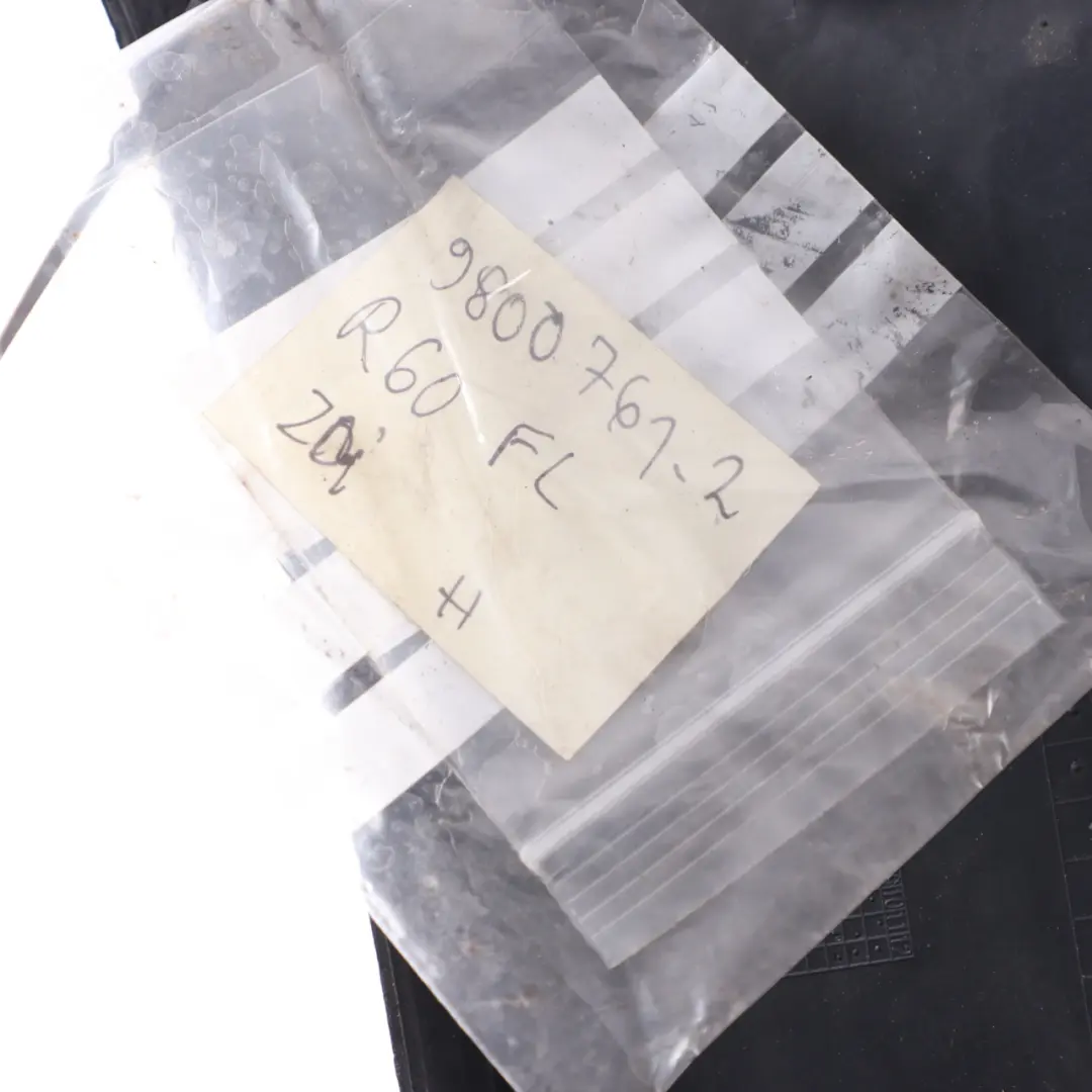 Copri Passaruota Mini R60 R61 Anteriore Sinistro Alloggiamento Nero - SKU 9800761-2 - Numero di parte 9800761