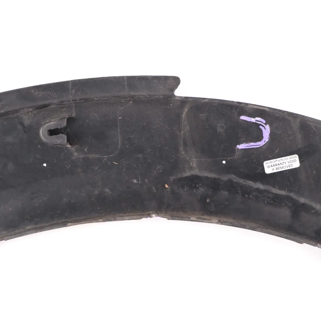 Mini Cooper R60 R61 Couvercle d'arceau passage de roue avant droite noir - SKU 9800762-2 - Numéro de pièce 9800762