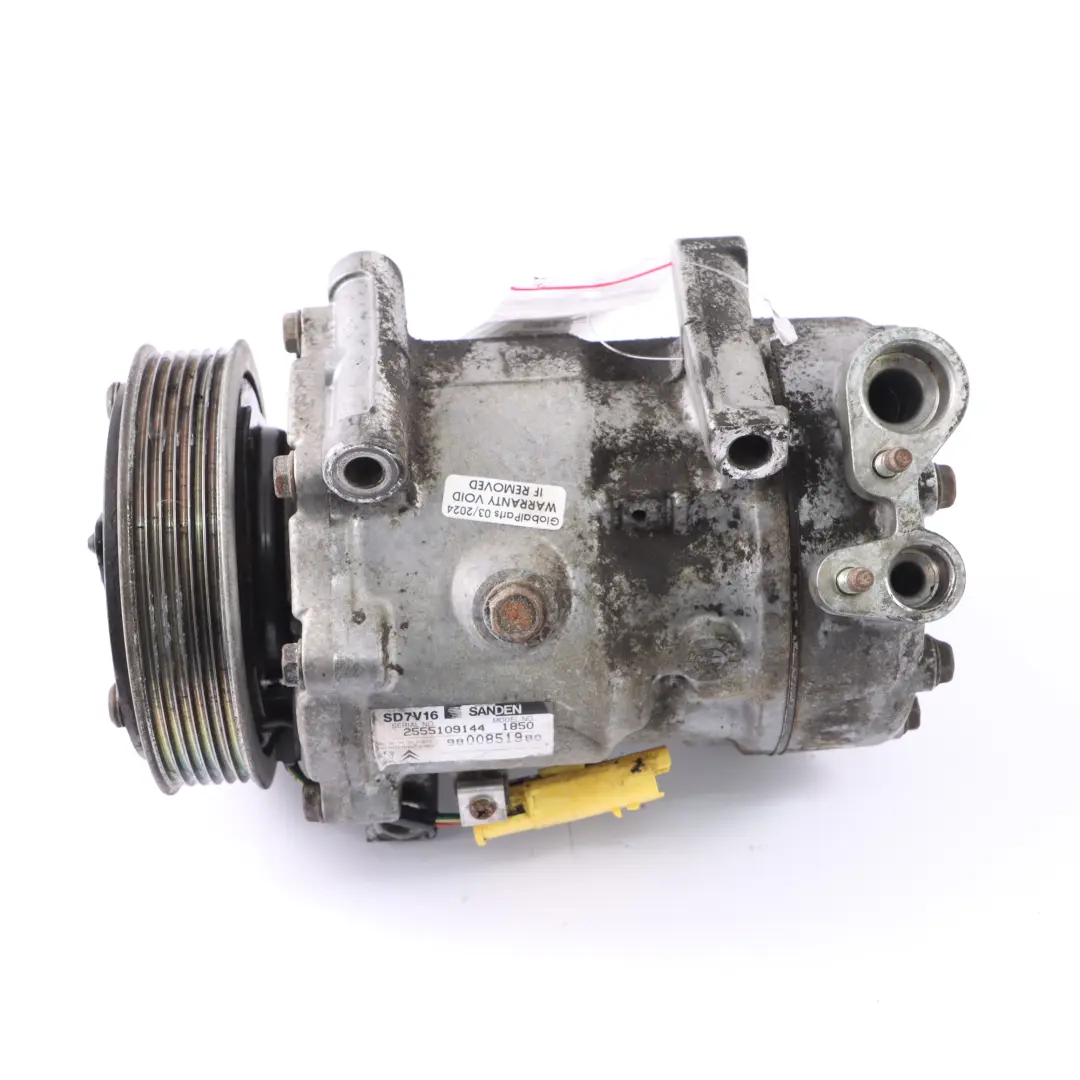  Climatisation Kompressor Citroën Jumpy II Peugeot Expert II 1.6 HDI - SKU 9800851980 - Numéro de pièce 9800851980