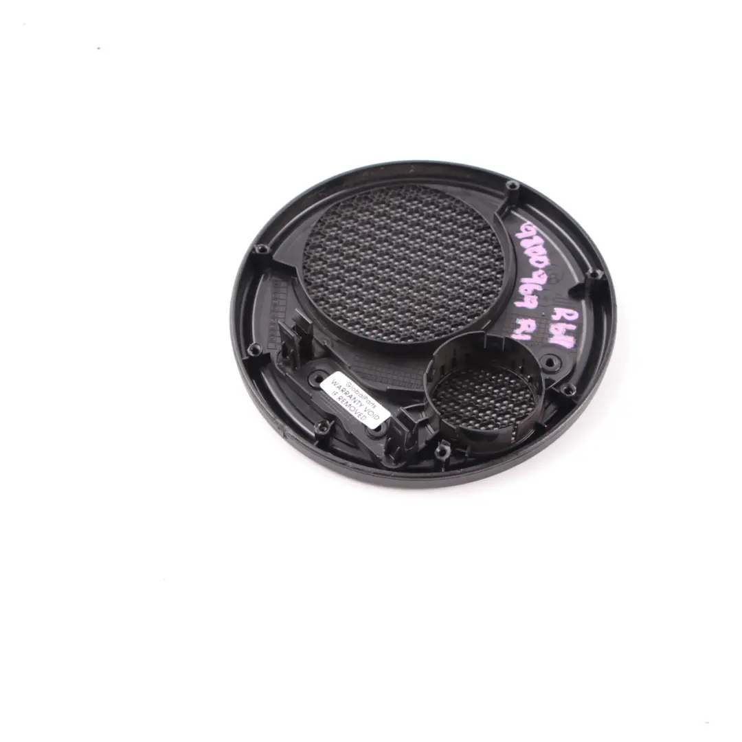 Carte de porte Cache Haut parleur Arrière Gauche pour Mini Cooper R60 à propos du numéro de pièce 9800969 Mini Cooper R60 Carte de porte Cache Haut parleur Arrière Gauche - SKU 9800969 - Numéro de pièce 9800969