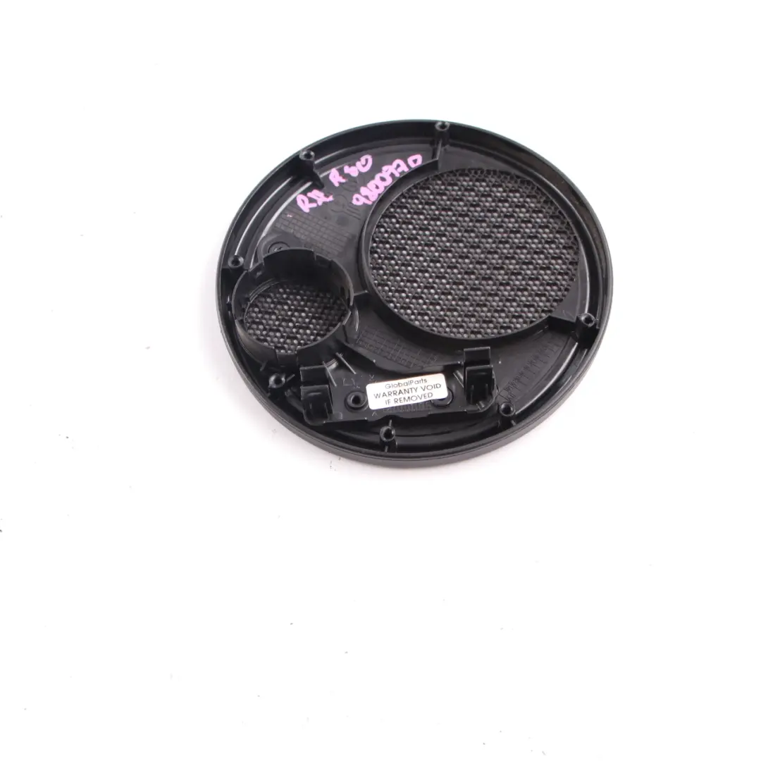 Carte Porte Cache Haut parleur Arrière Droit Noir pour Mini Cooper R60 à propos du numéro de pièce 9800970 Mini Cooper R60 Carte Porte Cache Haut parleur Arrière Droit Noir - SKU 9800970 - Numéro de pièce 9800970