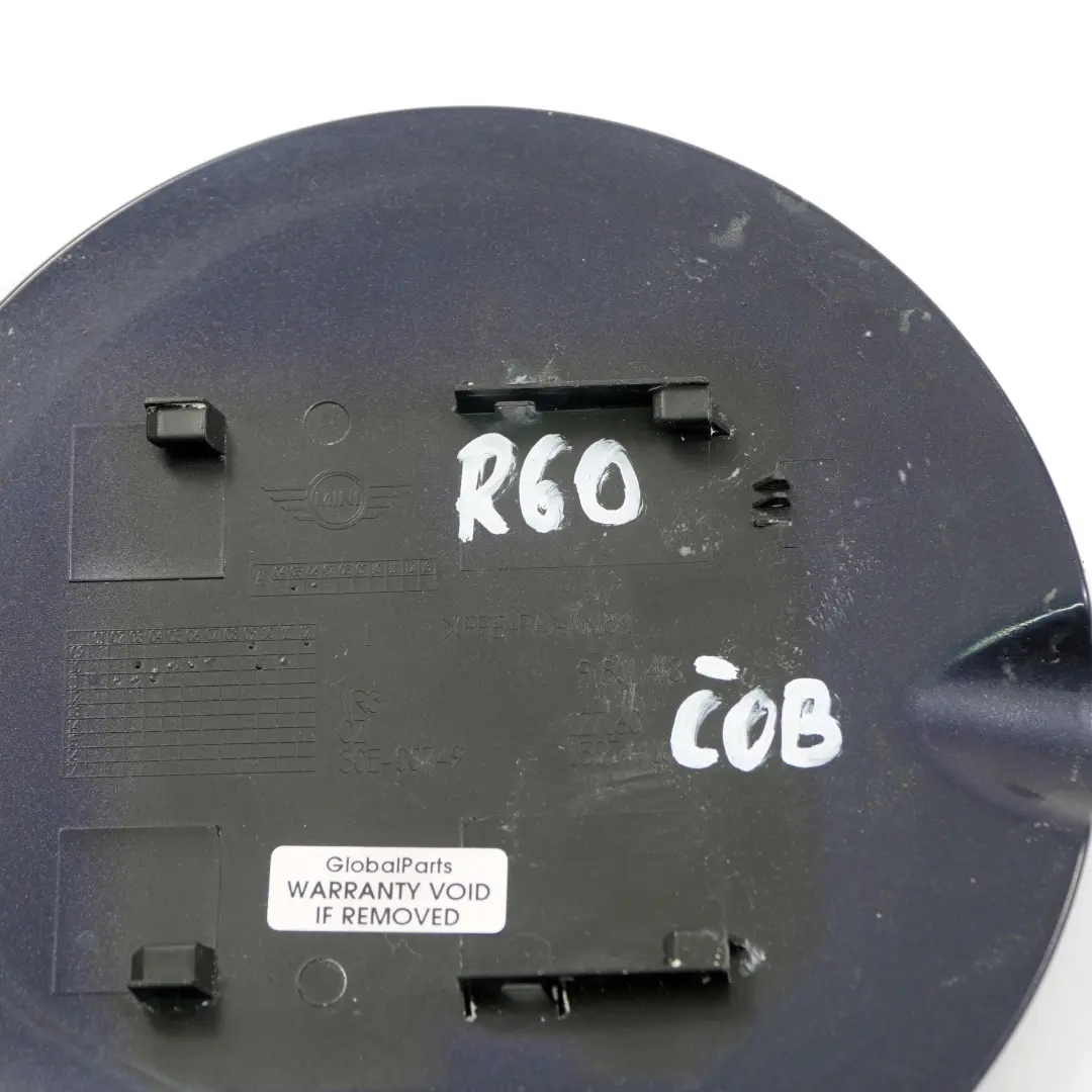 Filler Fill In Klappe Abdeckung Cosmic Blue B13 für Mini Countryman R60 Fuel mit Teilenummer 9801418 Mini Countryman R60 Fuel Filler Fill In Klappe Abdeckung Cosmic Blue B13 - SKU 9801418-COB - Teilenummer 9801418
