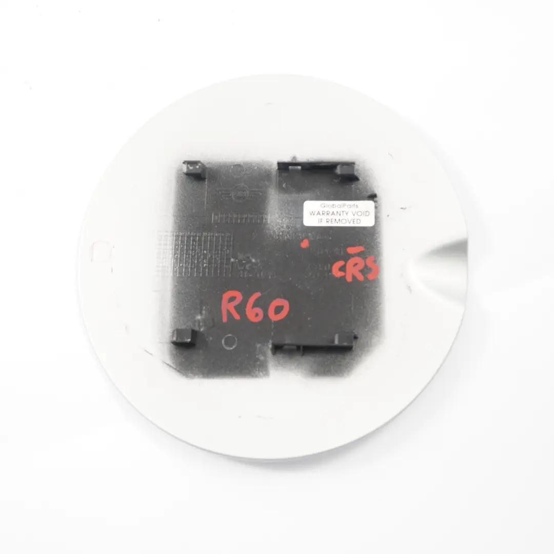 Tankklappe Tankdeckel Einfüllklappe Crystal Silver B12 für Mini Countryman R60 mit Teilenummer 9801418 Mini Countryman R60 Tankklappe Tankdeckel Einfüllklappe Crystal Silver B12 - SKU 9801418-CRS - Teilenummer 9801418