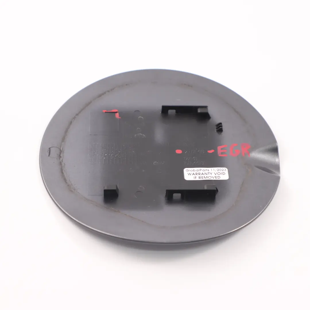 Mini R60 Garniture couvercle trappe remplissage carburant Earl Gris C2F - SKU 9801418-EGR - Numéro de pièce 9801418