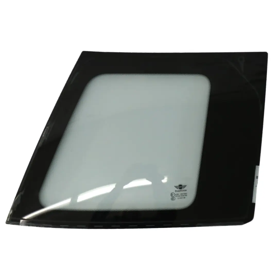 Ventana lateral cristal rígido AS2 trasera derecha para Mini Countryman R60 con número de pieza 9801508 Mini Countryman R60 Ventana lateral cristal rígido AS2 trasera derecha - SKU 9801508-2 - Número de pieza 9801508