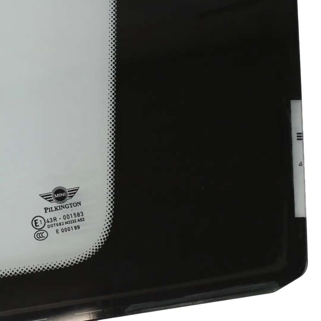 Fenêtre latérale verre Rigide AS2 Arrière droite pour Mini Countryman R60 à propos du numéro de pièce 9801508 Mini Countryman R60 Fenêtre latérale verre Rigide AS2 Arrière droite - SKU 9801508-2 - Numéro de pièce 9801508