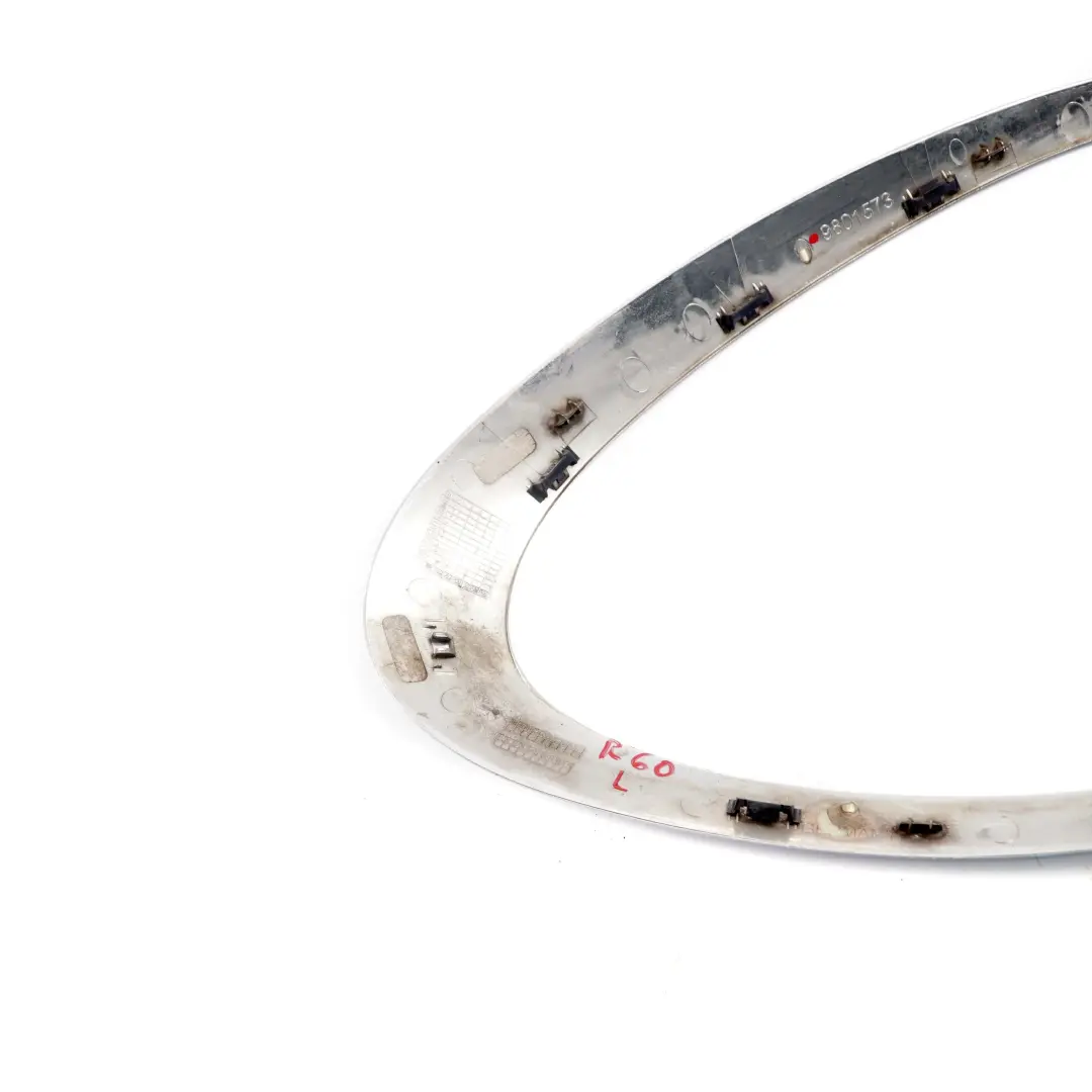 Anneau Phare Chromé Couvercle Avant Gauche pour Mini R60 R61 à propos du numéro de pièce 9801573 Mini R60 R61 Anneau Phare Chromé Couvercle Avant Gauche - SKU 9801573 - Numéro de pièce 9801573