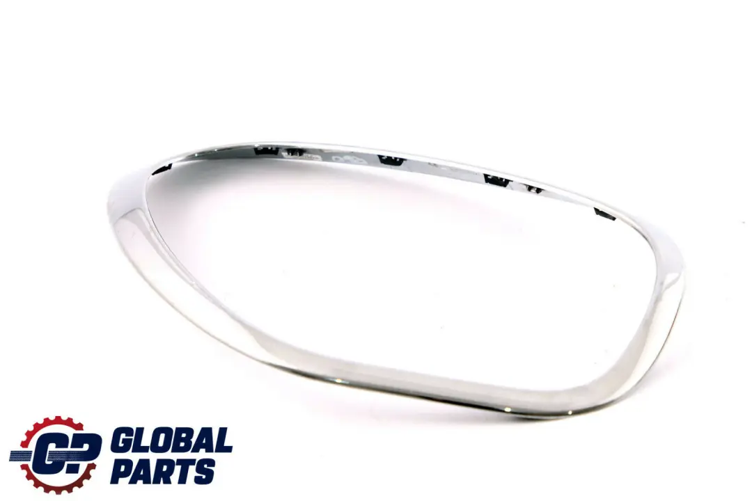 Anillo embellecedor cromado para faro delantero derecho para Mini R60 R61 con número de pieza 9801574 Mini R60 R61 Anillo embellecedor cromado para faro delantero derecho - SKU 9801574 - Número de pieza 9801574