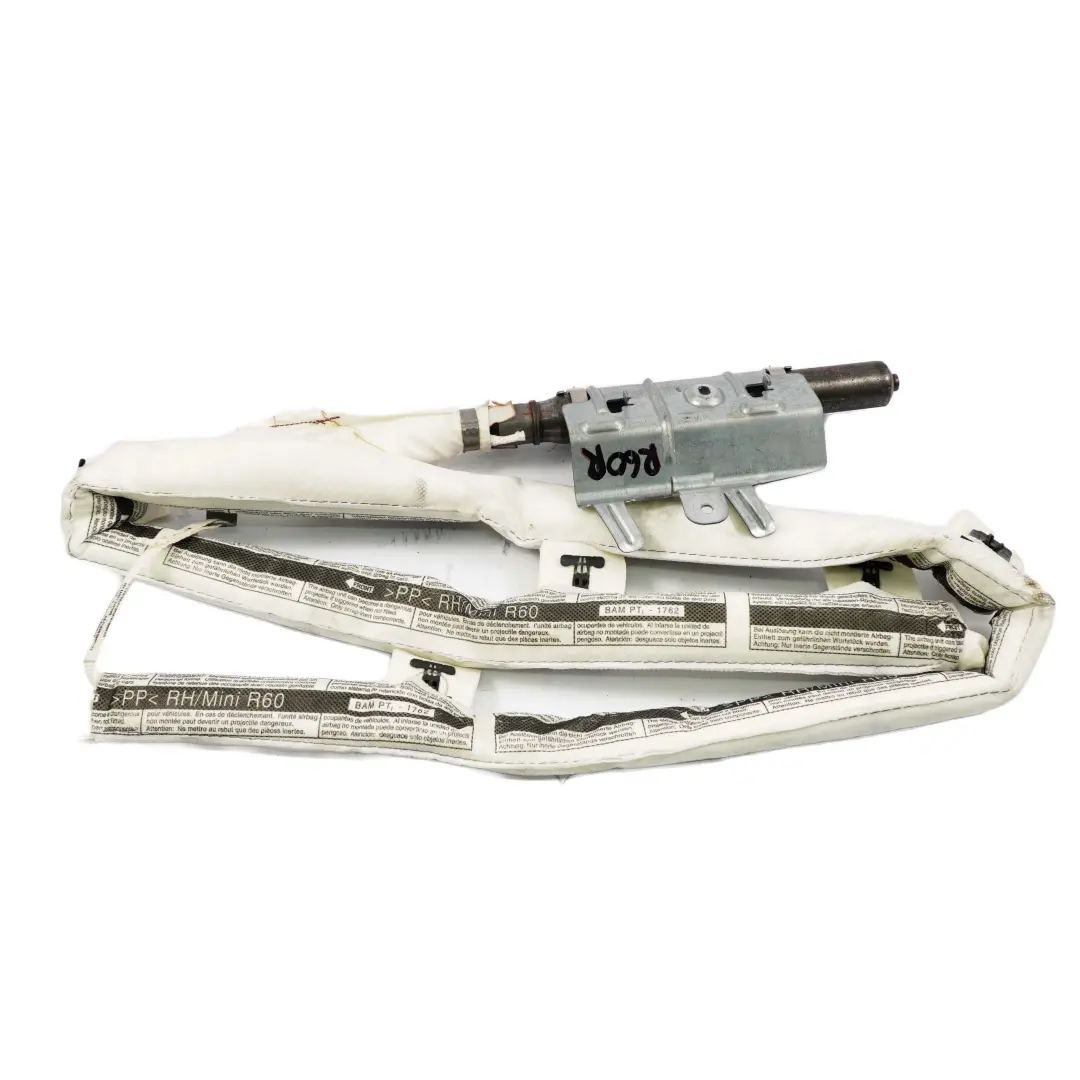 Right O/S Head Air Module Roof Curtain to Mini Cooper One R60 with Part number 9801746 Mini Cooper One R60 Right O/S Head Air Module Roof Curtain - SKU 9801746 - Part number 9801746