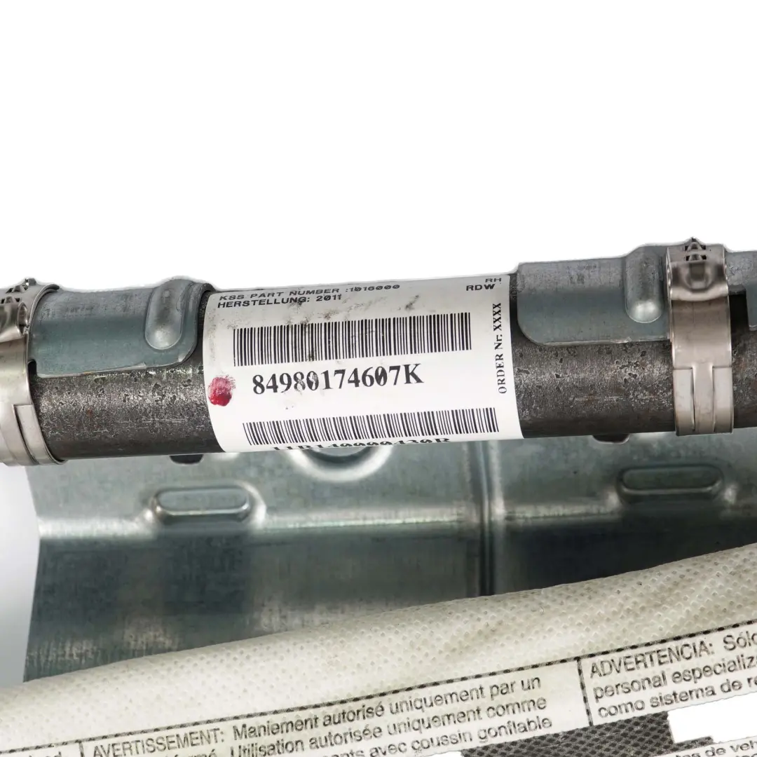 Derecha Cabeza Módulo De Aire Techo Cortina para Mini Cooper One R60 con número de pieza 9801746 Mini Cooper One R60 Derecha Cabeza Módulo De Aire Techo Cortina - SKU 9801746 - Número de pieza 9801746