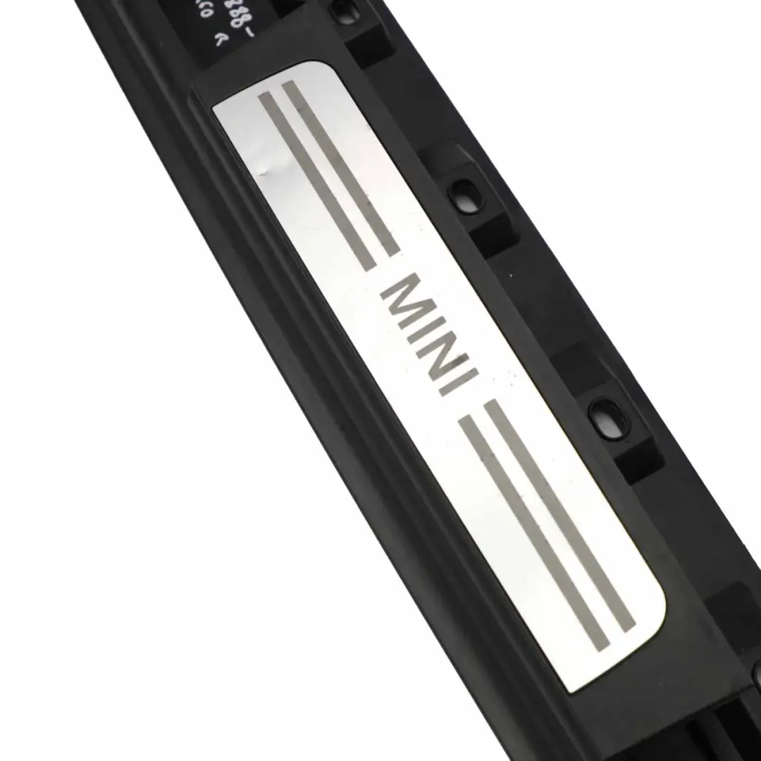 Derecha Sill Faldón Puerta Lateral Cubierta Negro para Mini Countryman R60 Cooper con número de pieza 9801888 Mini Countryman R60 Cooper Derecha Sill Faldón Puerta Lateral Cubierta Negro - SKU 9801888-3 - Número de pieza 9801888