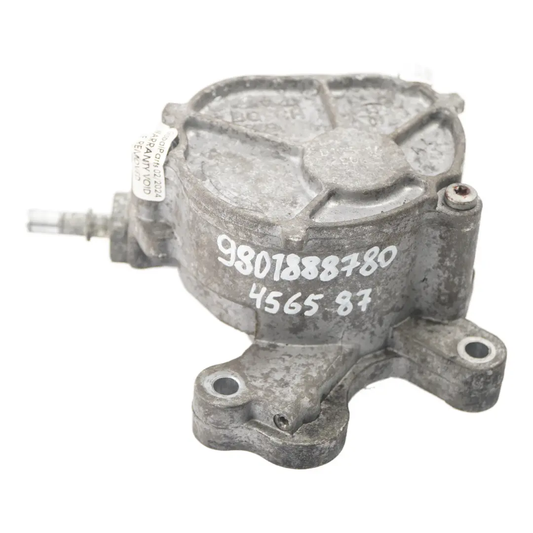 Vacuum Pump to Peugeot Expert 2.0 HDI Diesel with Part number 9801888780 Peugeot Expert 2.0 HDI Diesel Vacuum Pump - SKU 9801888780 - Part number 9801888780