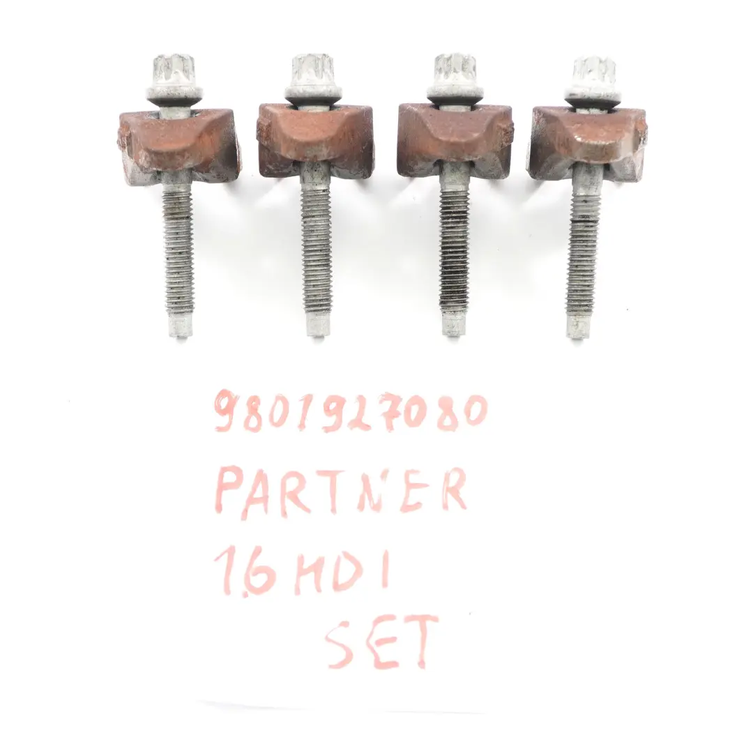  Staffa iniettore Citroen Berlingo Peugeot Partner Supporto ugello Diesel Set - SKU 9801927080 - Numero di parte 9801927080