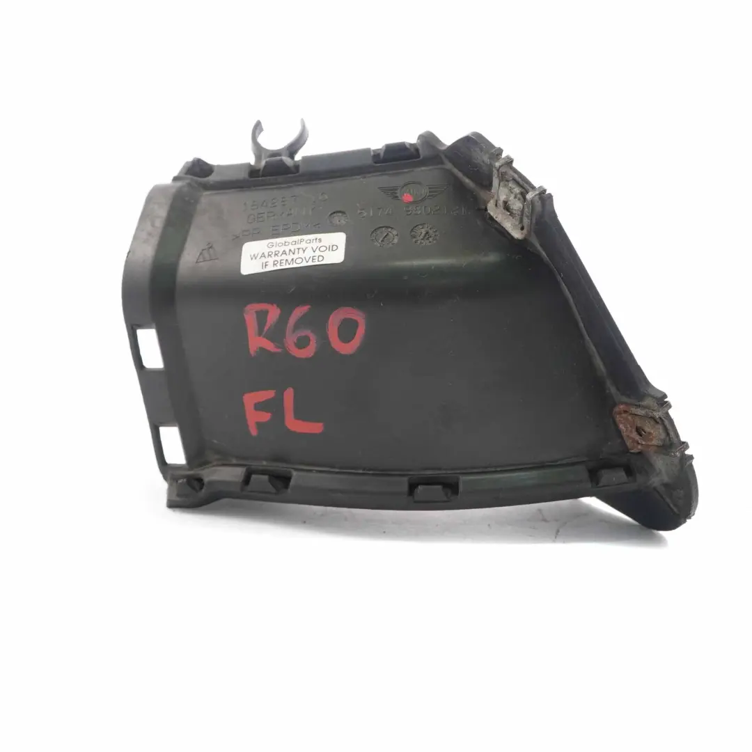 Brake Air Duct Mini R60 R61 Countryman Paceman Front Bumper Left N/S to with Part number 9802121 Brake Air Duct Mini R60 R61 Countryman Paceman Front Bumper Left N/S - SKU 9802121 - Part number 9802121