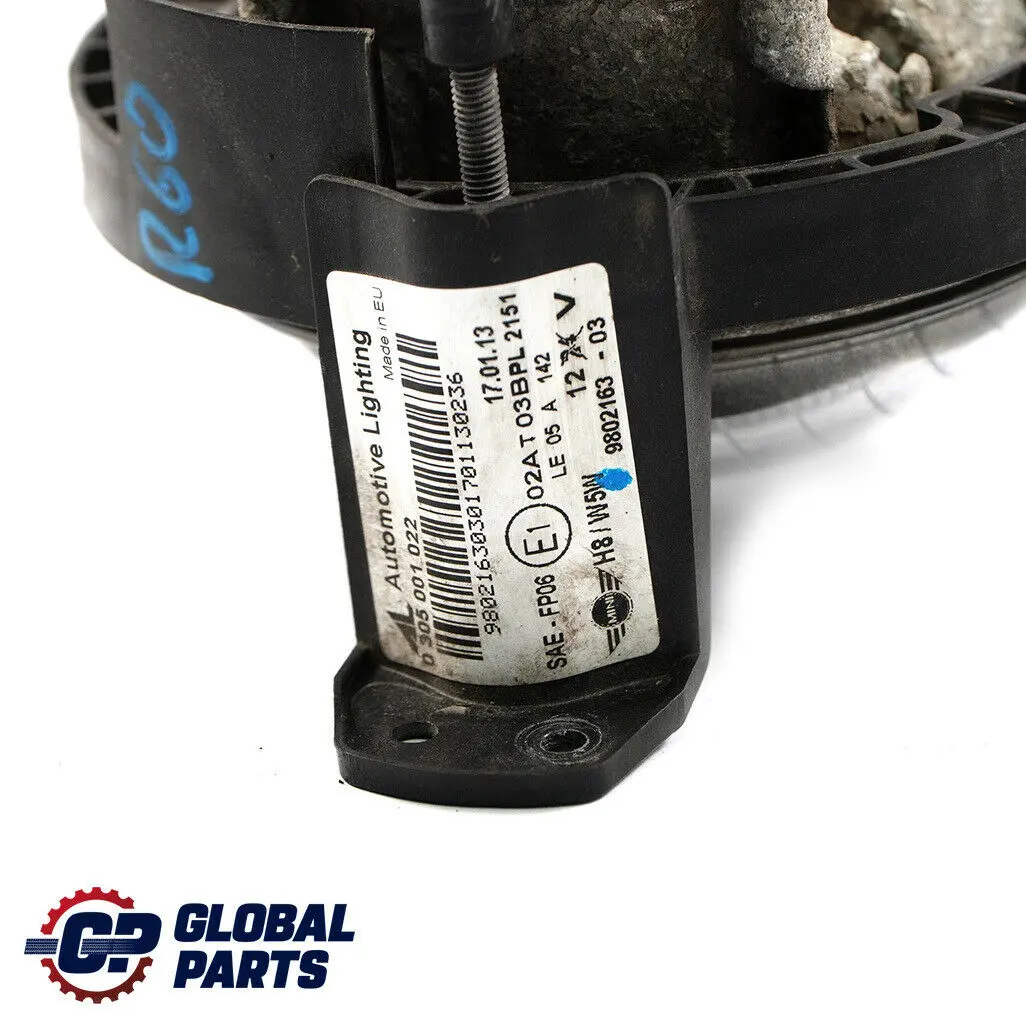 Antibrouillard Avec Feux de Position Gauche Droite Mini R60 R61 - SKU 9802163 - Numéro de pièce 9802163