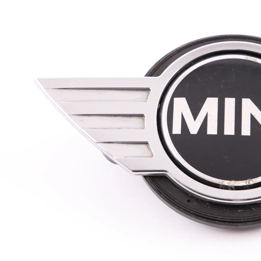 Trunk Lid Holder Emblem Button Tailgate Badge Opening to MINI Cooper R60 R61 with Part number 9802314 MINI Cooper R60 R61 Trunk Lid Holder Emblem Button Tailgate Badge Opening - SKU 9802314-1 - Part number 9802314