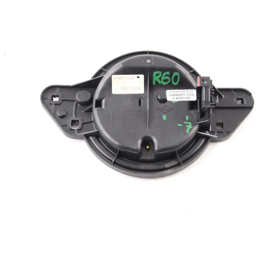 Mini R60 R61 Pulsante coperchio bagagliaio Portellone posteriore Badge - SKU 9802314-7 - Numero di parte 9802314