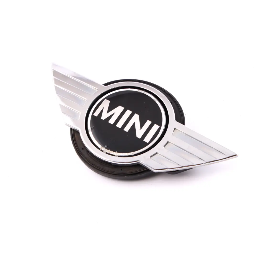 Mini Cooper R60 R61 Trunk Lid Holder Emblem Button Tailgate Badge Opening - SKU 9802314 - Part number 9802314