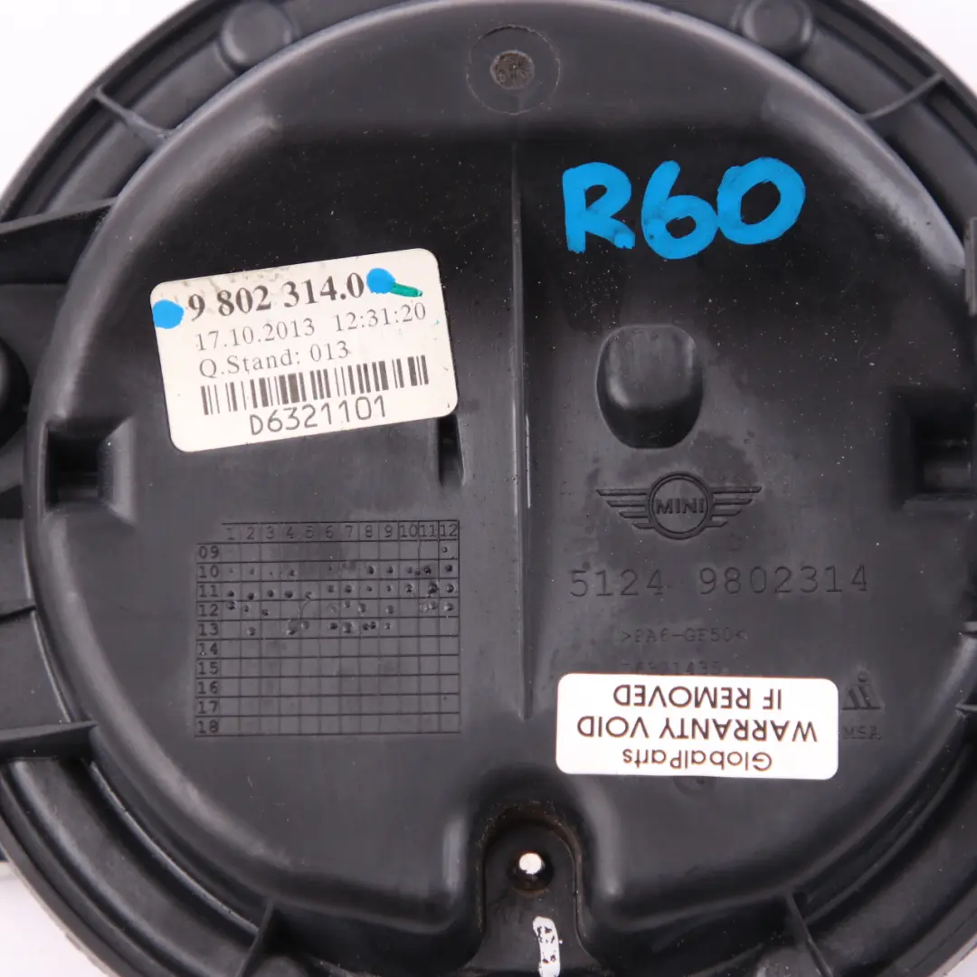 Mini Cooper R60 R61 Couvercle de Coffre Embleme Emblembet?tigung Logo - SKU 9802314 - Numéro de pièce 9802314