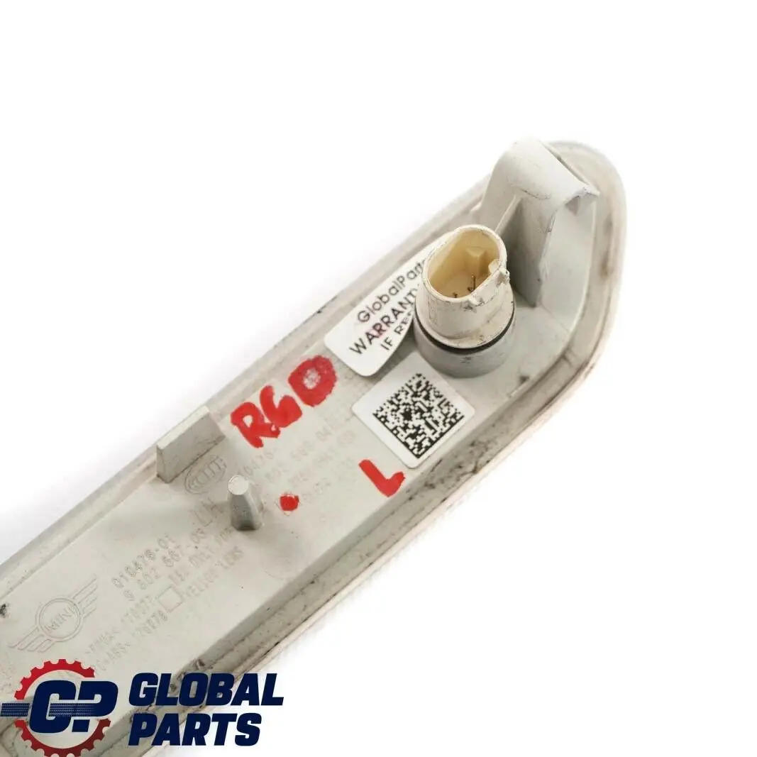 Intermitente Mini R60 R61 Blanco Izquierda para  con número de pieza 9802569  Intermitente Mini R60 R61 Blanco Izquierda - SKU 9802569 - Número de pieza 9802569