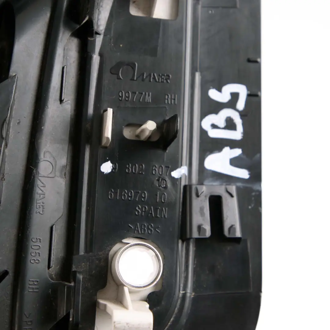 Mini Countryman R60 R61 Trim Side Turn Indicator Right Absolute Black - SKU 9802607-ABS - Part number 9802607