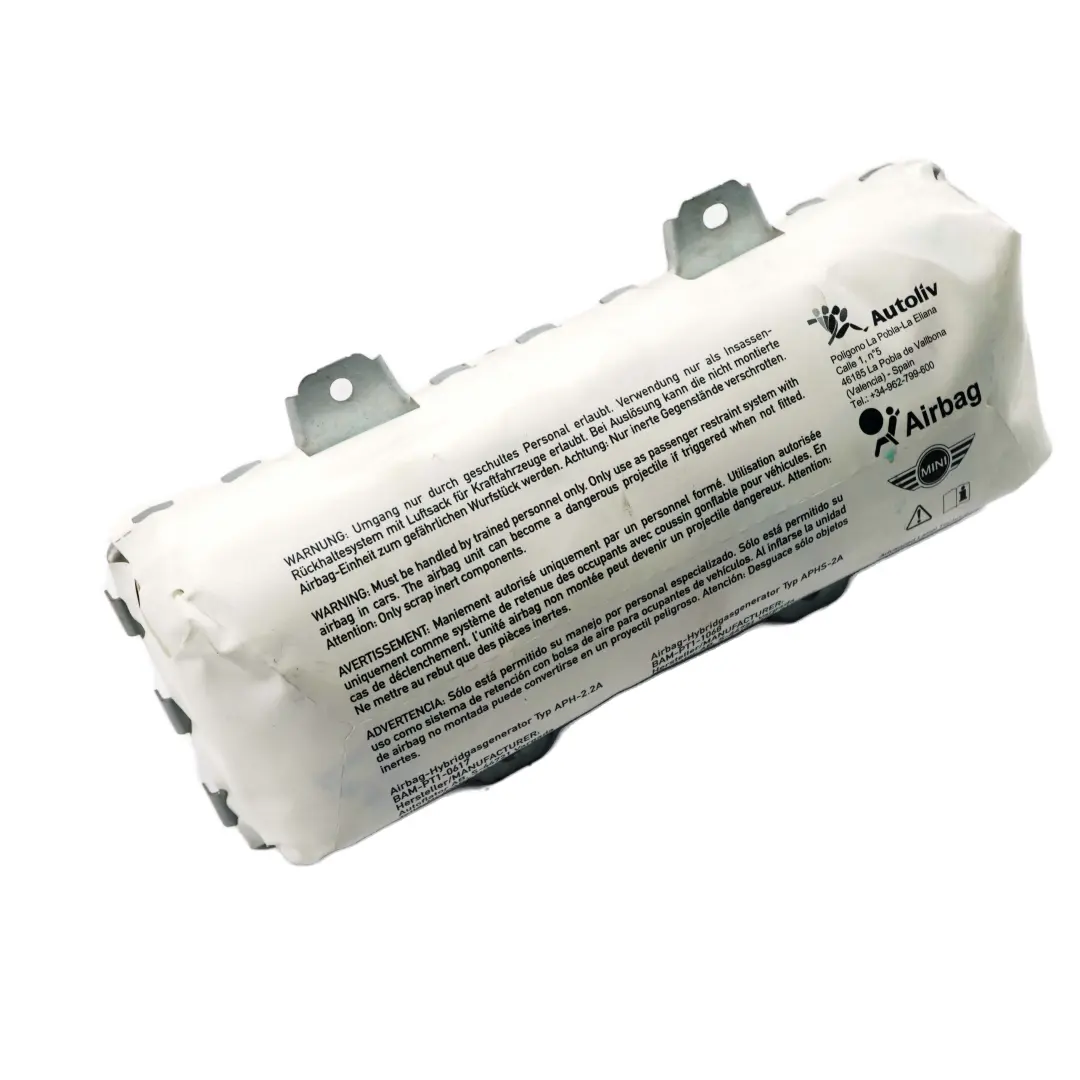 Poduszka Powietrzna Pasażera Przód Przednia do Mini R60 R61 o numerze 9802752 Mini R60 R61 Poduszka Powietrzna Pasażera Przód Przednia - SKU 9802752 - Numer Części 9802752