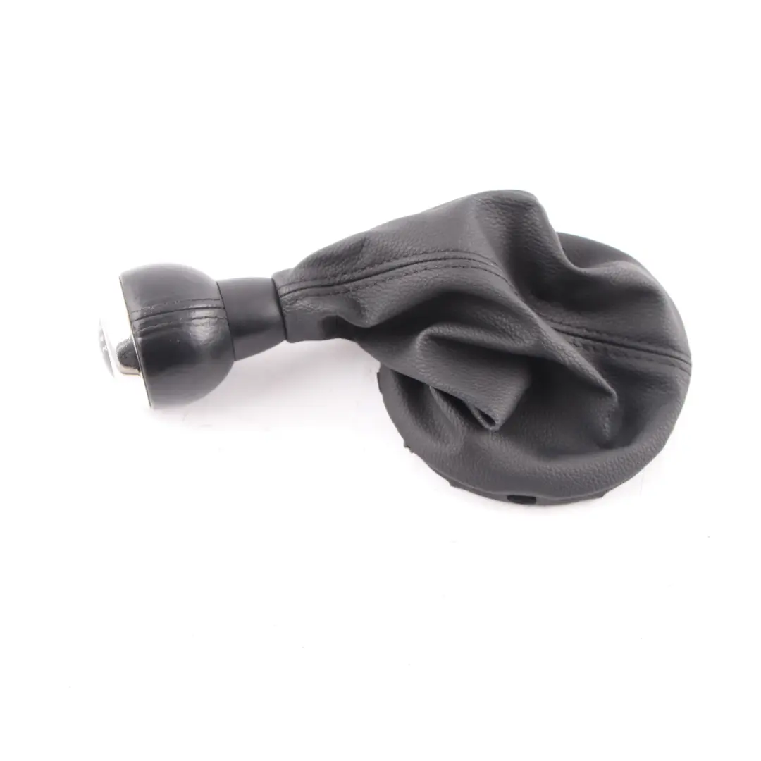  *BMW Mini Cooper R60 Schaltknauf 6-Gang Leder Schwarz Black - SKU 9802818-1 - Teilenummer 9802818
