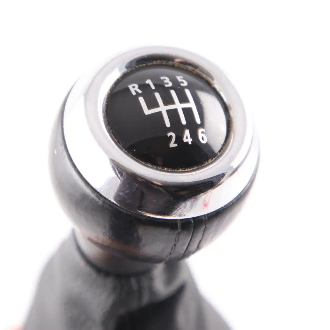 Mini Cooper R60 R61 Gear Shift Knob Gaiter Manual 6 Speed Cover Leather Black - SKU 9802818-1 - Part number 9802818